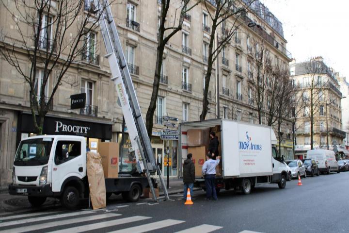Déménagement de bureau, Paris